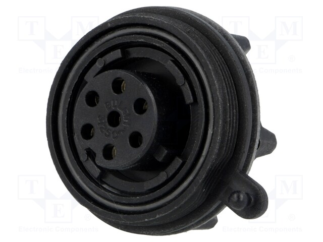 Connector: circular; socket; female; PIN: 7; Buccaneer Standard