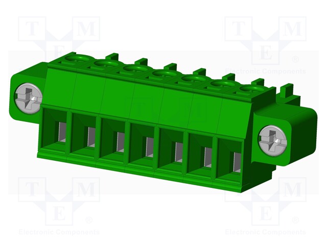Connector: pluggable terminal block; plug; female; straight; 10A