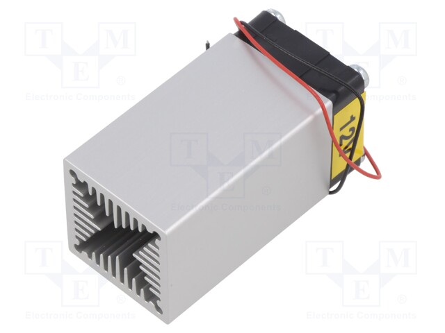 Heatsink: extruded; natural; L: 50mm; W: 30mm; H: 30mm; 1.94K/W; 12VDC