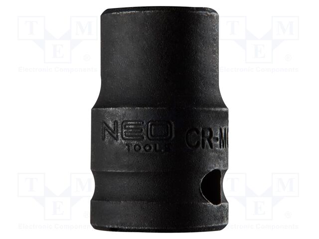 Socket; 6-angles,impact; HEX 13mm; 1/2"; Socket bit length: 38mm