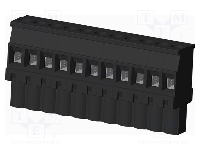 Connector: pluggable terminal block; plug; female; angled 90°