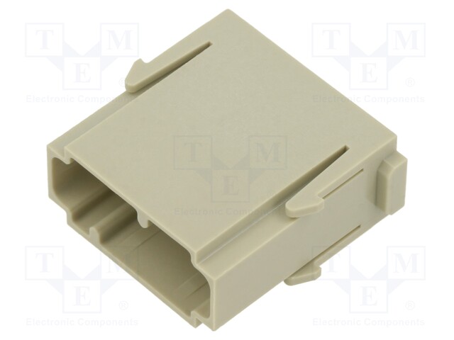 Connector: HDC; module; female; PIN: 4; 50V; 500cycles; UL94V-0