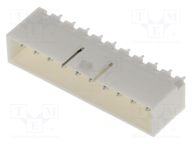 Connector: wire-board; male; PIN: 10; straight; Press-Fit; tinned