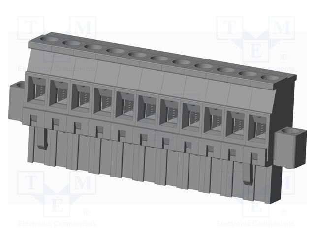 Connector: pluggable terminal block; plug; female; angled 90°
