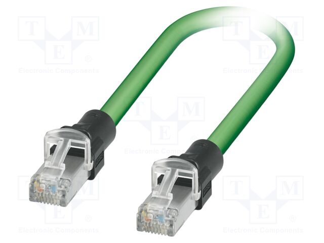Patch cord; SF/UTP; Cat 5; RJ45 plug,both sides; stranded; 30m