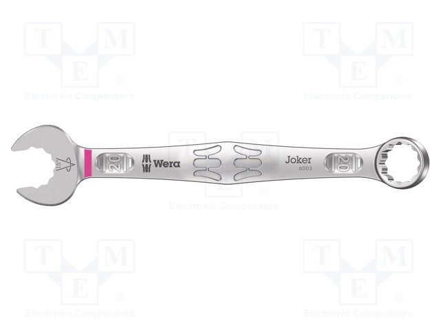 Wrench; combination spanner; 20mm; steel; Series: Joker 6003