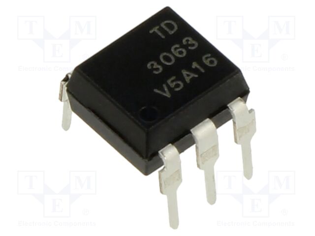 Optotriac; 5kV; triac; DIP6; Colour: black