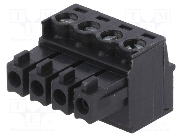 Pluggable terminal block; 3.81mm; ways: 4; straight; plug; female