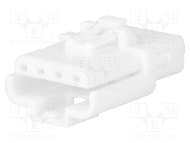 Plug; wire-wire; hermaphrodite; Ditto; 3mm; PIN: 4; w/o contacts