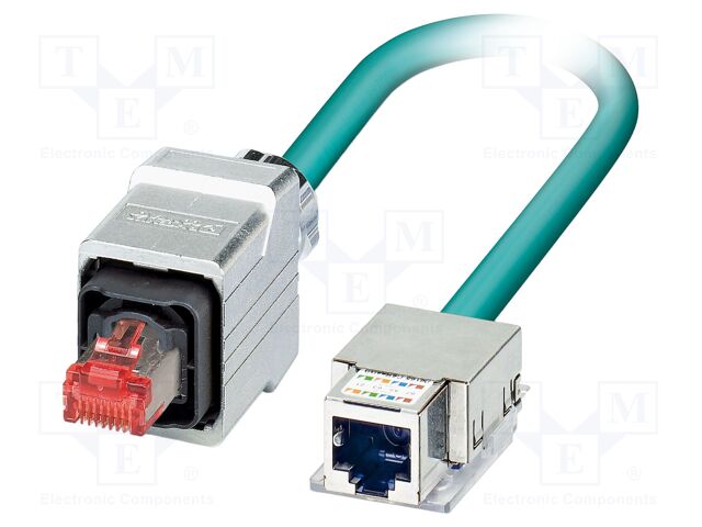 Patch cord; S/FTP; Cat 6; RJ45 socket,RJ45 plug; stranded; Cu; 5m
