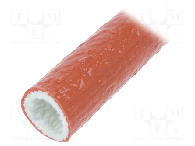 Conduit; ØBraid : 6mm; glass fibre coated  with silicone rubber