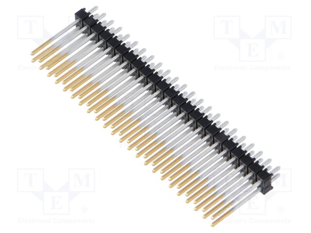 Connector: pin strips; pin header; male; PIN: 46; straight; 2.54mm