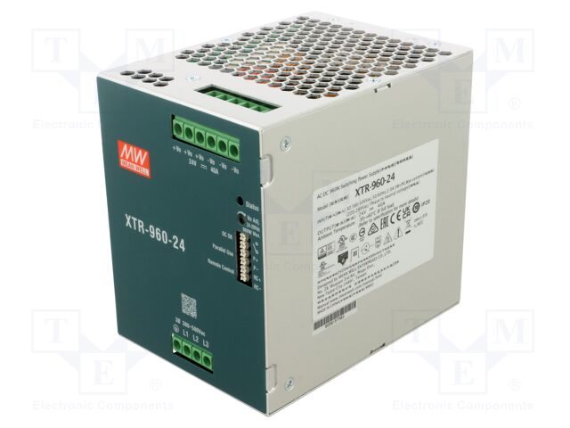 Power supply: switching; for DIN rail mounting; OUT: 1; XTR-960
