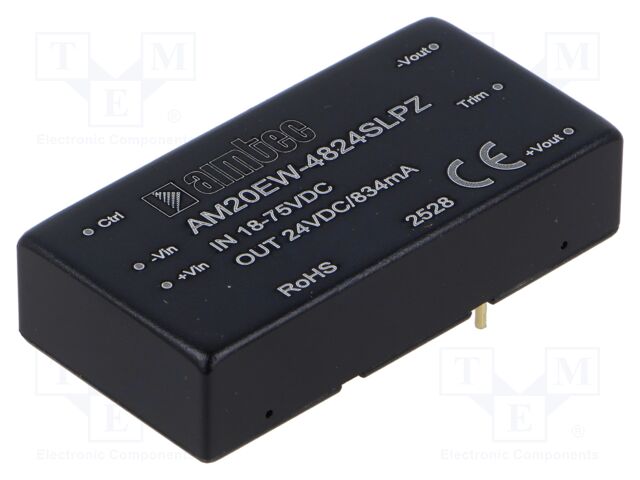 Converter: DC/DC; Protection: short circuit protection SCP