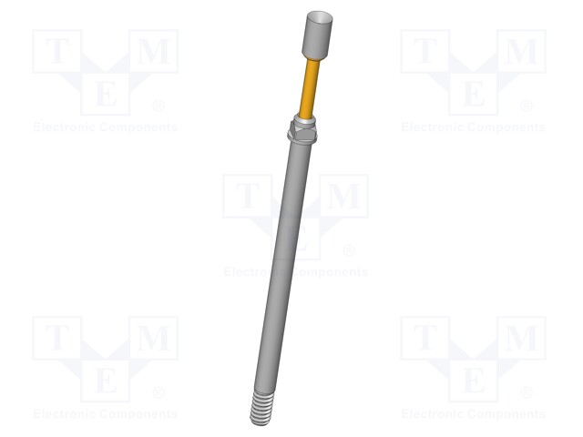Test needle; Operational spring compression: 4mm; 20A; Ø: 2mm