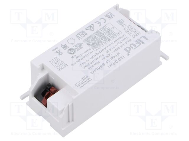 Power supply: switching; LED; 14W; 25÷42VDC; 100÷400mA; 220÷240VAC