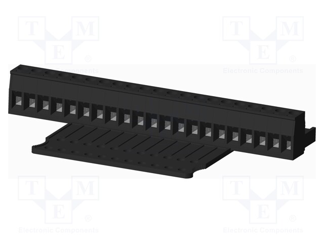 Connector: pluggable terminal block; plug; female; straight; 300V