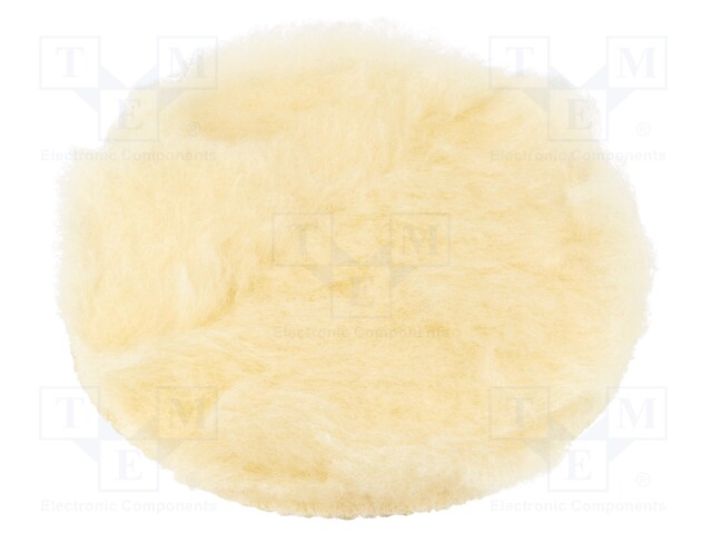 Wipe: polisher; Ø: 125mm; Mat: lambswool; Mounting: bur