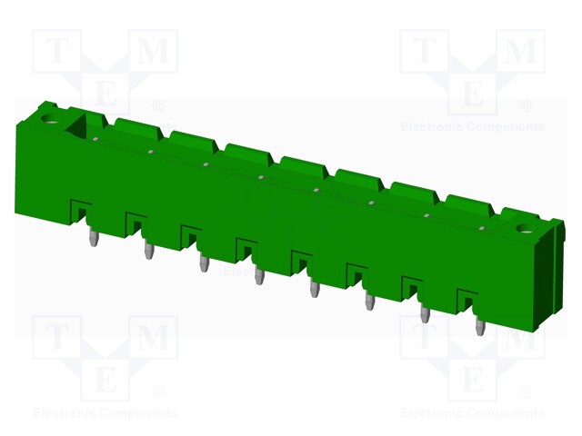 Connector: pluggable terminal block; socket; male; straight; THT