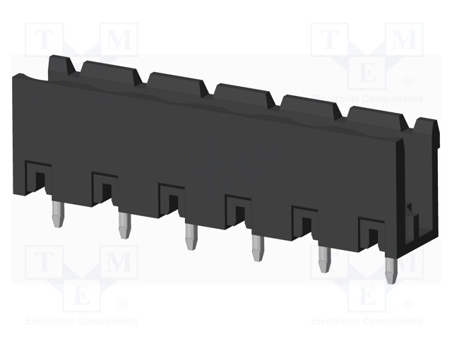 Connector: pluggable terminal block; socket; male; on PCBs