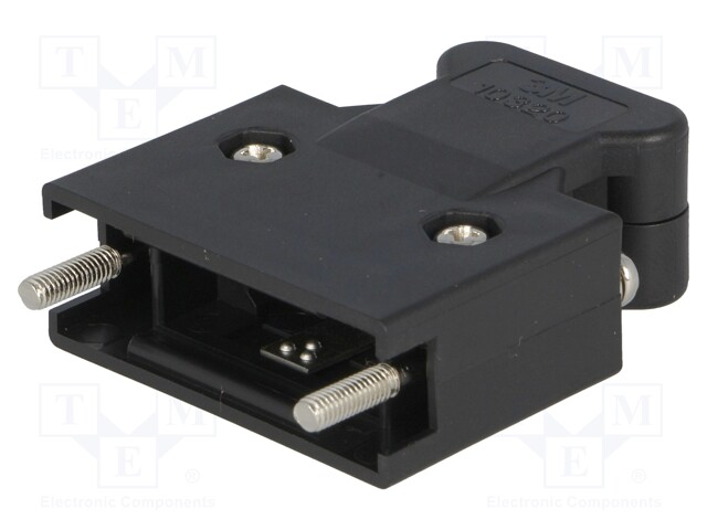 Plug housing; PIN: 20; Locking: screws; for cable