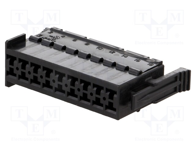 Connector: wire-wire; JPT; plug; female; w/o contacts; PIN: 18
