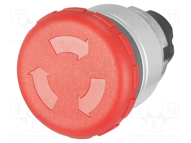 Switch: emergency stop; 30mm; Stabl.pos: 2; red; none; IP65; 46