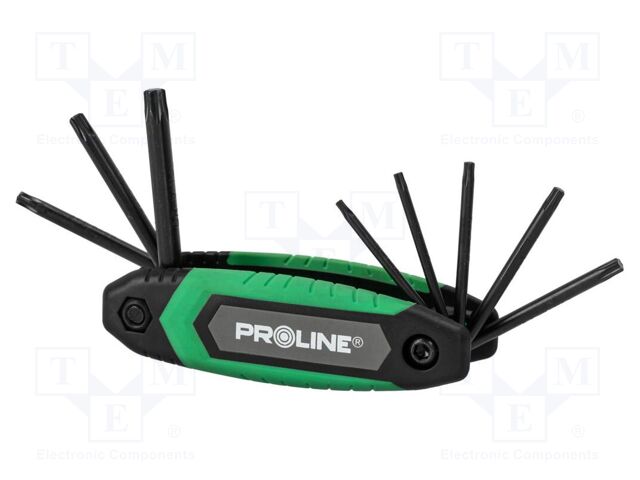 Wrench-set; Torx®; TX9,TX10,TX15,TX20,TX25,TX27,TX30,TX40