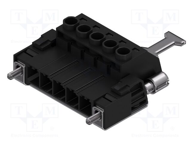 Pluggable terminal block