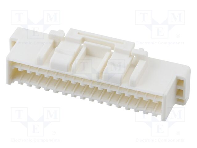 Plug; wire-board; female; CLIK-Mate; 1.5mm; PIN: 34; w/o contacts