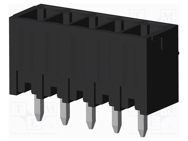 Connector: pluggable terminal block; socket; male; on PCBs