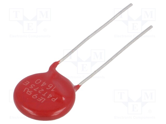 Varistor: metal-oxide; THT; 575VAC; 730VDC; 925V; 10kA; 375J