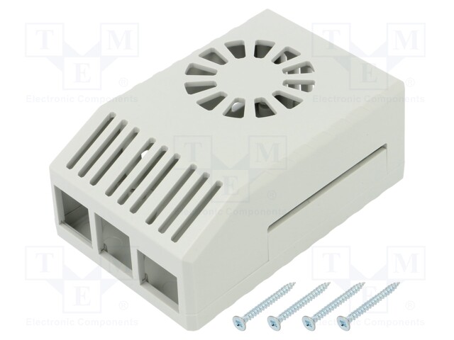 Enclosure: for computer; Raspberry Pi 4 B; RPI-4B-4G,RPI-4B-8G