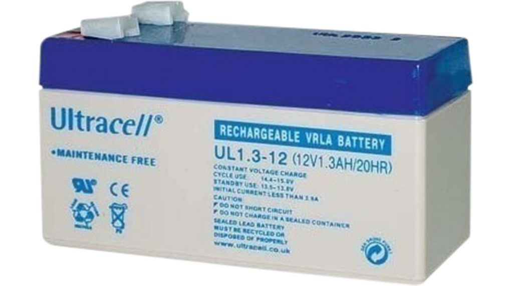 Lead acid battery 12V/1,3Ah 