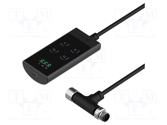 Programming device; Usup: 12÷30VDC; IP rating: IP20; 5÷60°C