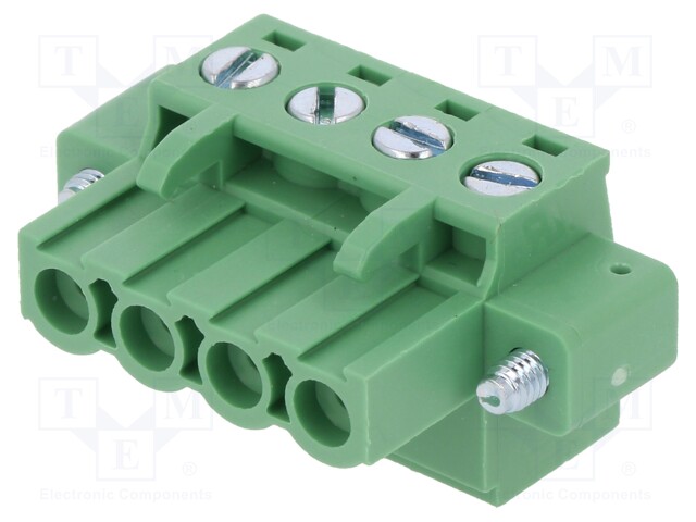 Pluggable terminal block; 5.08mm; ways: 4; straight; plug; female