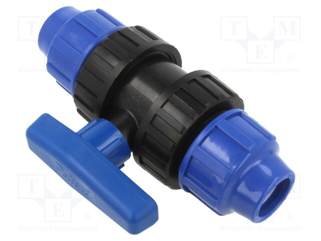 Splice terminal: clamping; Øout: 25mm; Øin: 25mm; for PE pipes