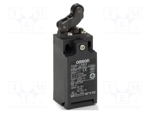 Limit switch; 10A; max.240VAC; max.250VDC; M12 terminal; IP67