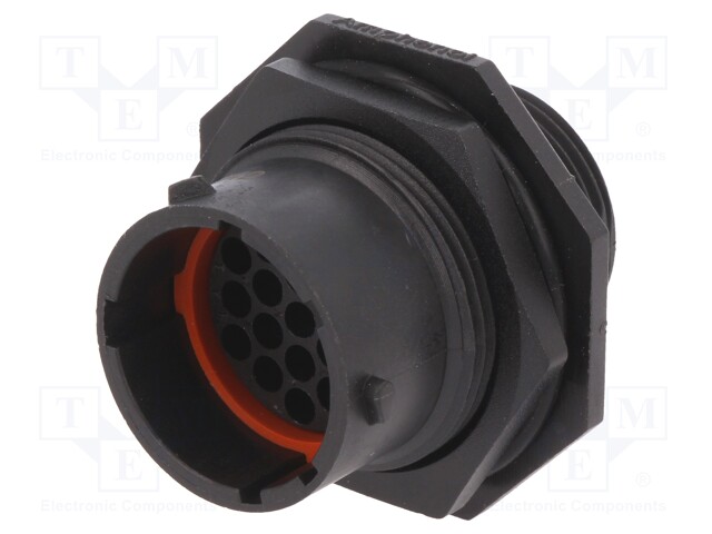 Connector: circular; Series: eco|mate Aquarius; socket; male; 250V