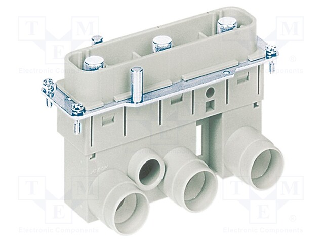 Han K 3/0 Pos. male Insert Screw Term.