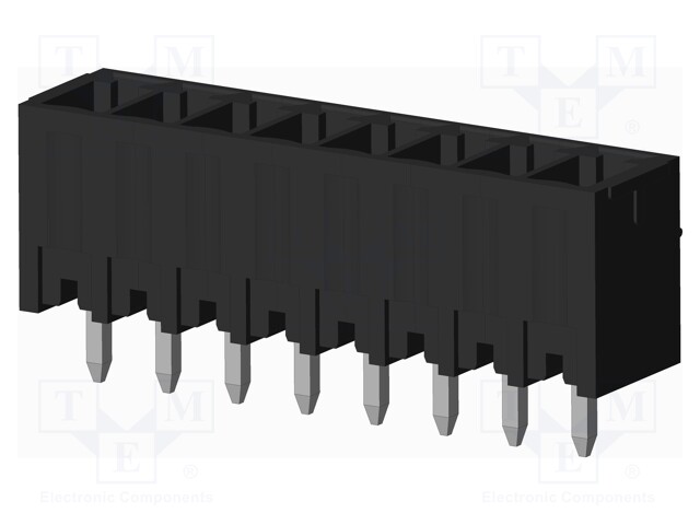 Connector: pluggable terminal block; socket; male; on PCBs
