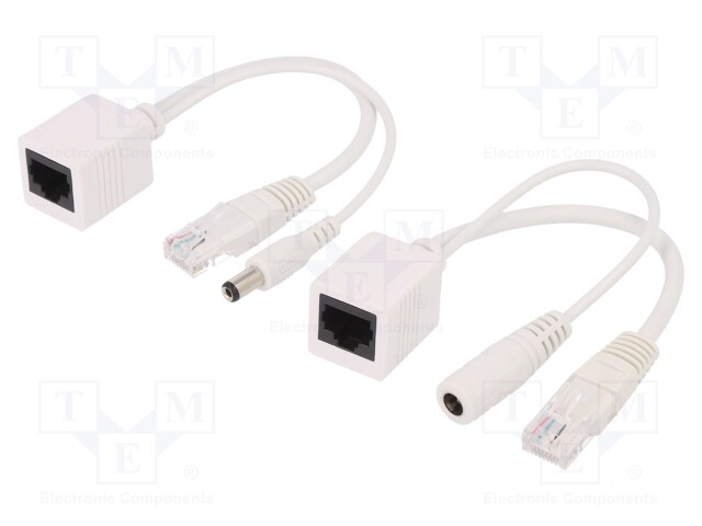Passive PoE cable kit; PoE (PoE); white