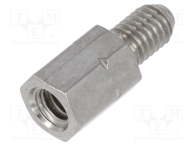 Threaded head screw; M3,UNC4-40; Thread len: 3.9mm