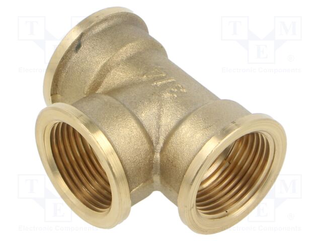 Female-female-female; max.6bar@<90°C,max.16bar@10°C÷30°C; BR