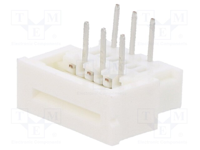 1.25 FFC ZIF Hsg Assy 6Ckt