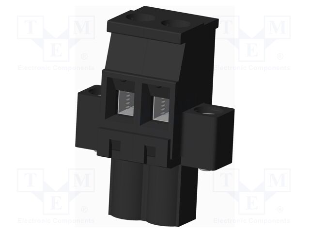Connector: pluggable terminal block; plug; female; angled 90°