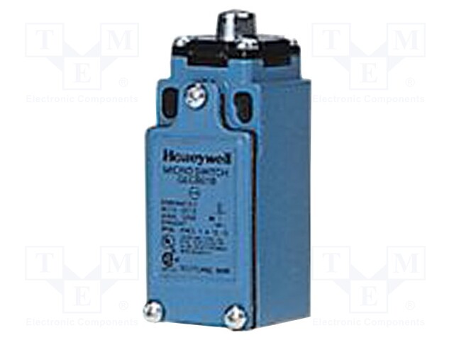 Limit switch; pin plunger Ø10mm; NO + NC; 6A; max.600VAC; PG13,5