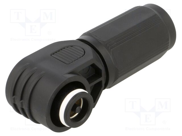 Connector: DC supply; plug; ES-350A; PIN: 1; for cable; crimped