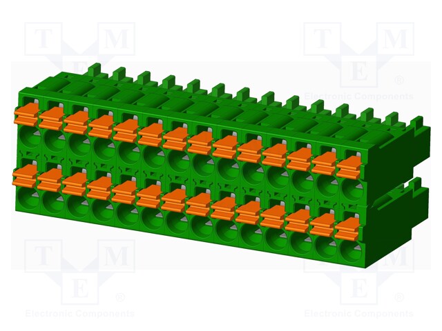 Connector: pluggable terminal block; plug; female; straight; 5.5A