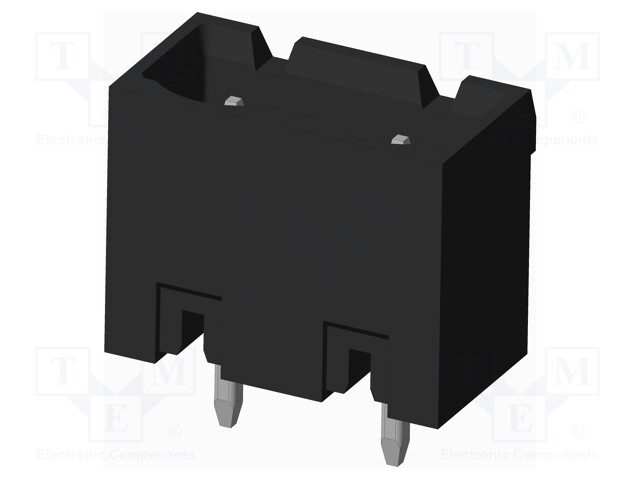 Connector: pluggable terminal block; socket; male; on PCBs